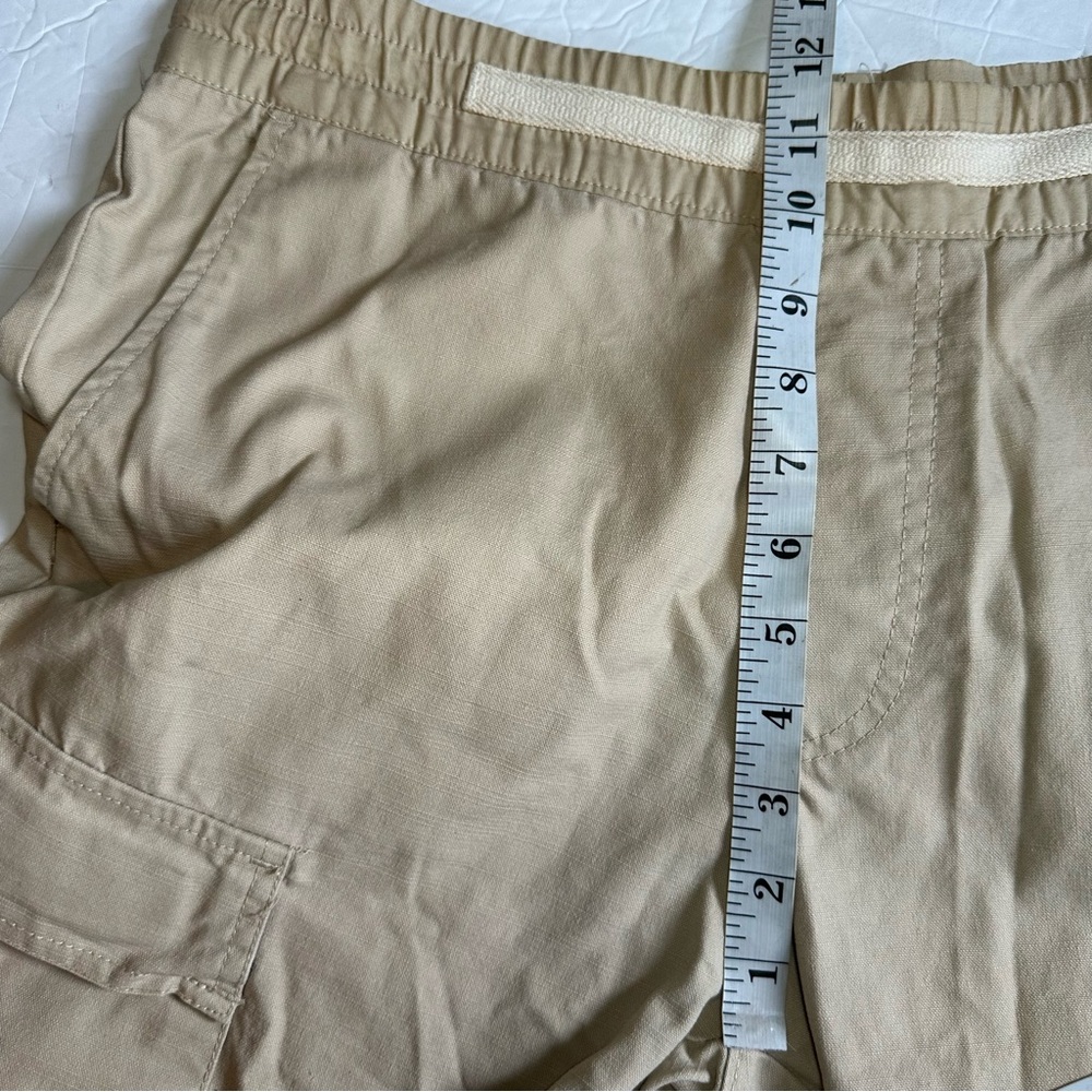 Fear of God Men’s Khaki Elastic Waist Pull On Zip Ankle Joggers- Size Medium - Picture 9 of 12